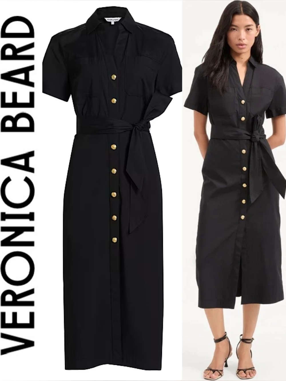 Veronica Beard Tabby Midi Dress